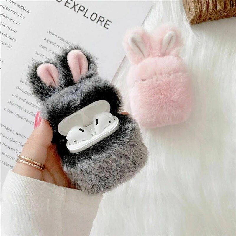 BowLift | PolarPods - Protect your AirPods - Embrace the cute look - Plush ears!