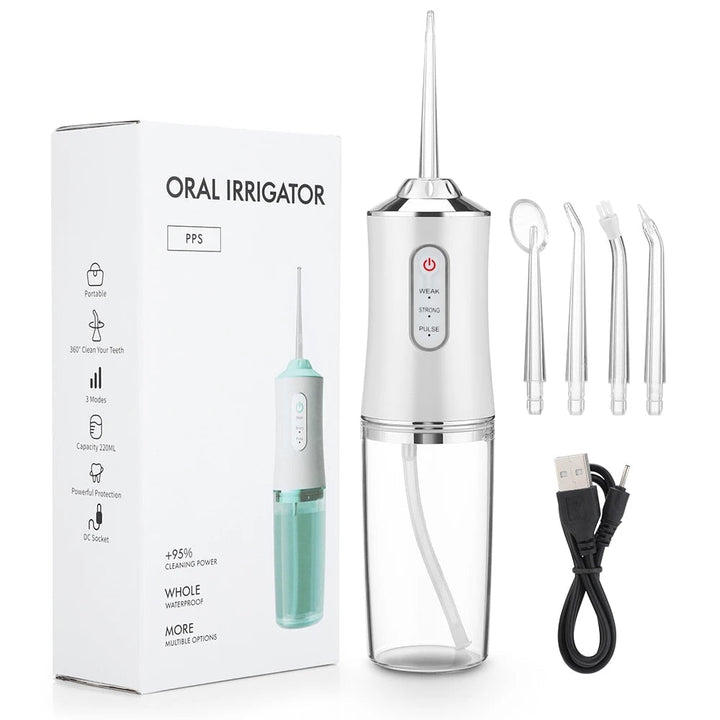 BowLift | AquaFloss - Eliminates tartar - Prevents dental plaque - Dazzling smile!