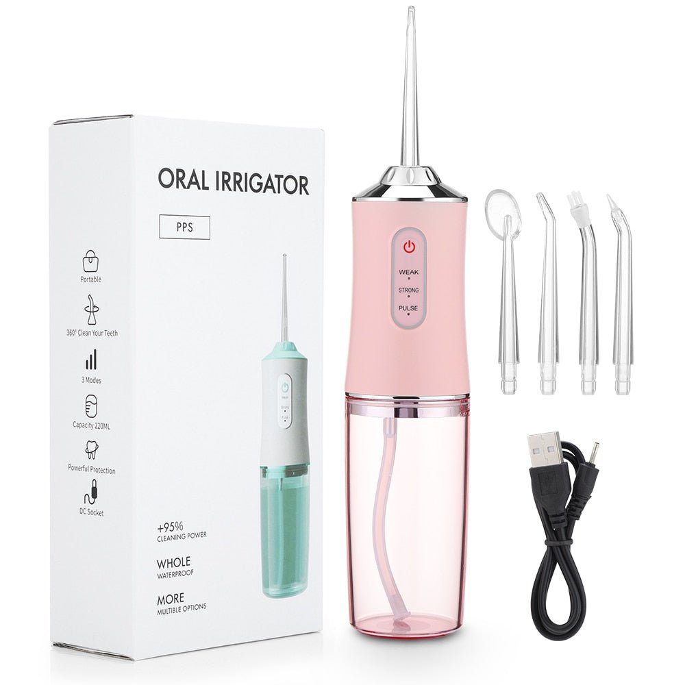 BowLift | AquaFloss - Eliminates tartar - Prevents dental plaque - Dazzling smile!