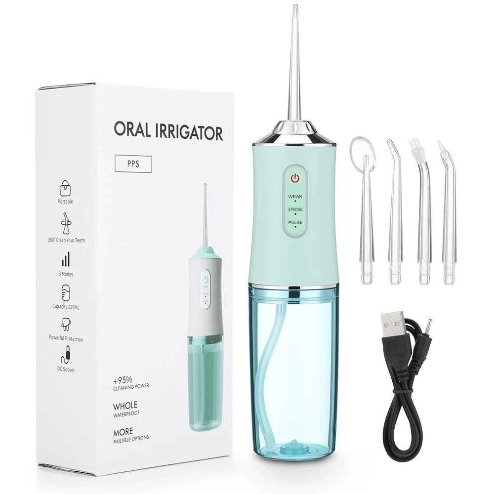 BowLift | AquaFloss - Eliminates tartar - Prevents dental plaque - Dazzling smile!