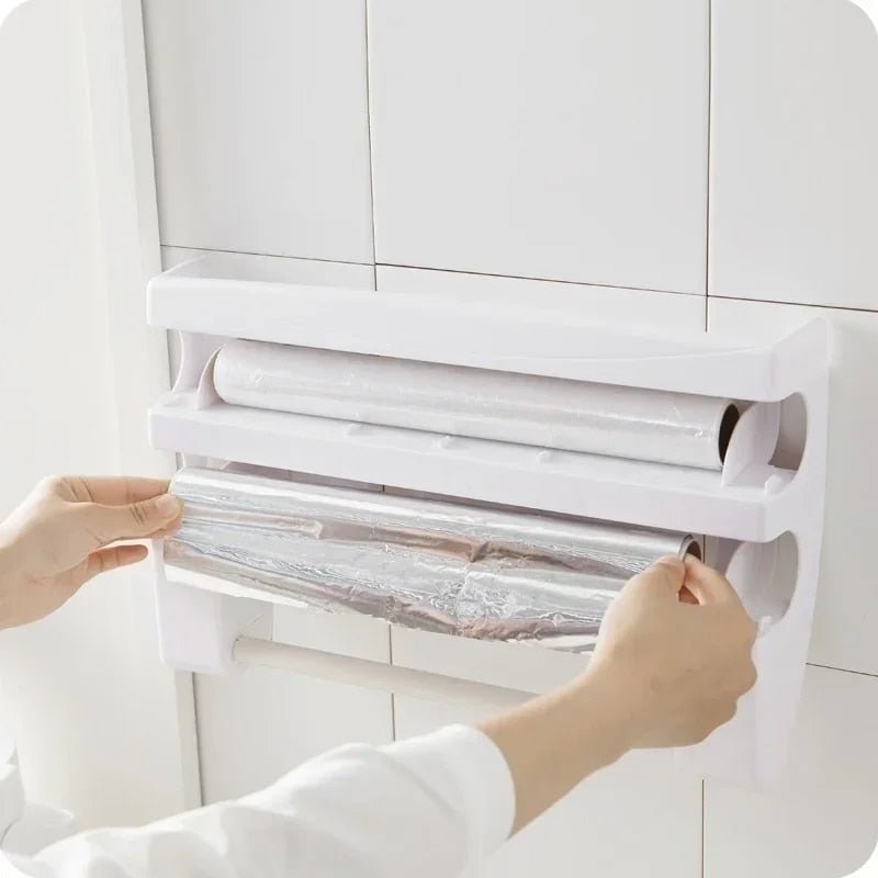 BowLift | WrapHub - Practical dispenser - Food wrap and paper towels - Space saver