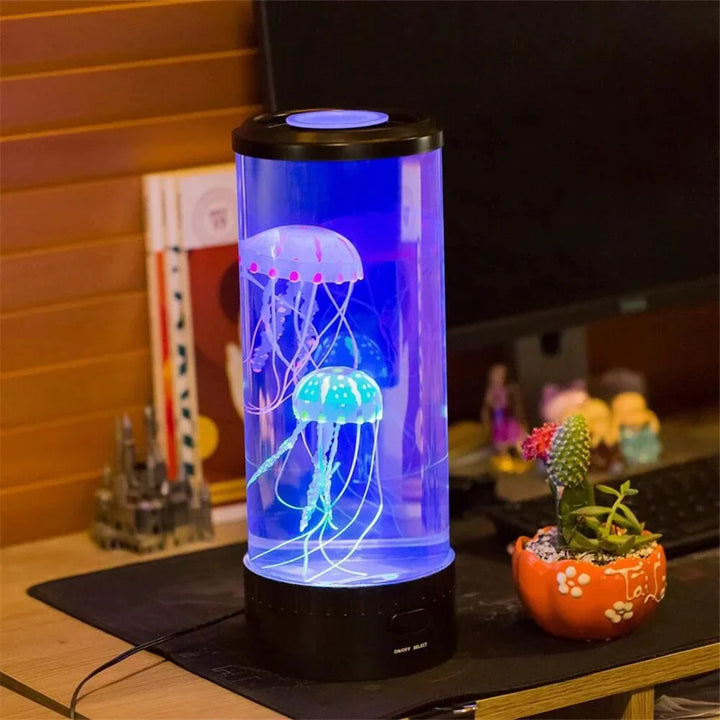 LED Jellyfish Lava Lamp - OceanGlow | Bowlift