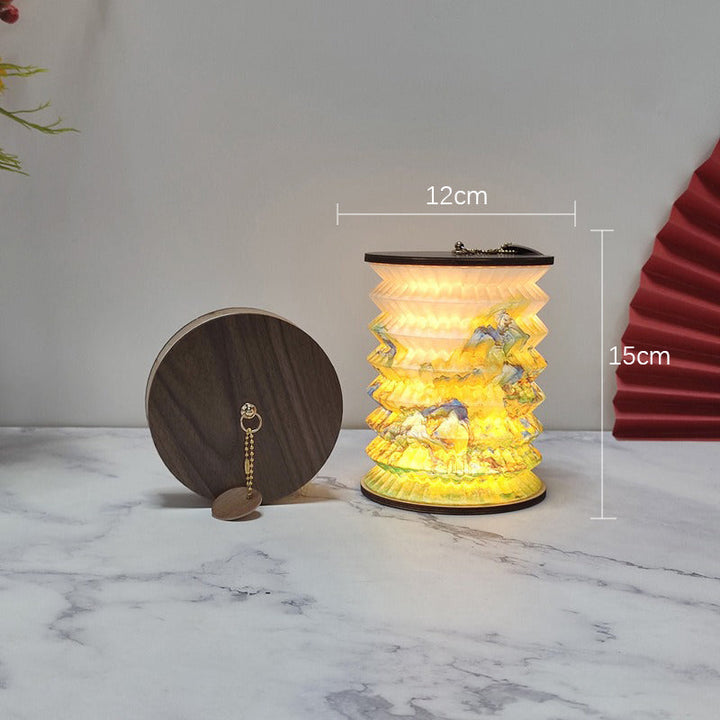 Foldable LED Lantern with Compact Design – Portable Decorative Lamp for Indoor and Outdoor Areas | Bowlift