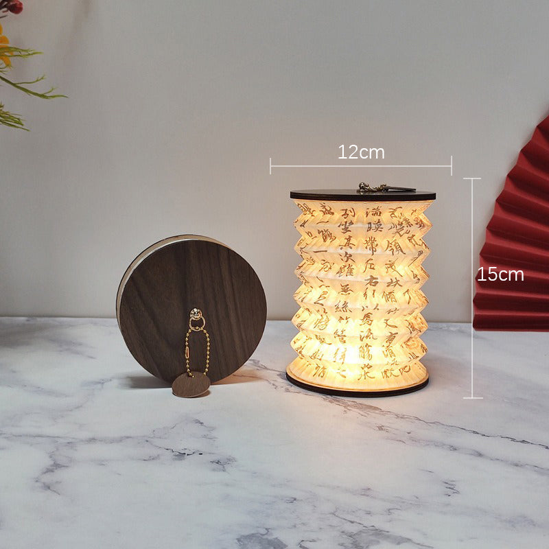 Foldable LED Lantern with Compact Design – Portable Decorative Lamp for Indoor and Outdoor Areas | Bowlift