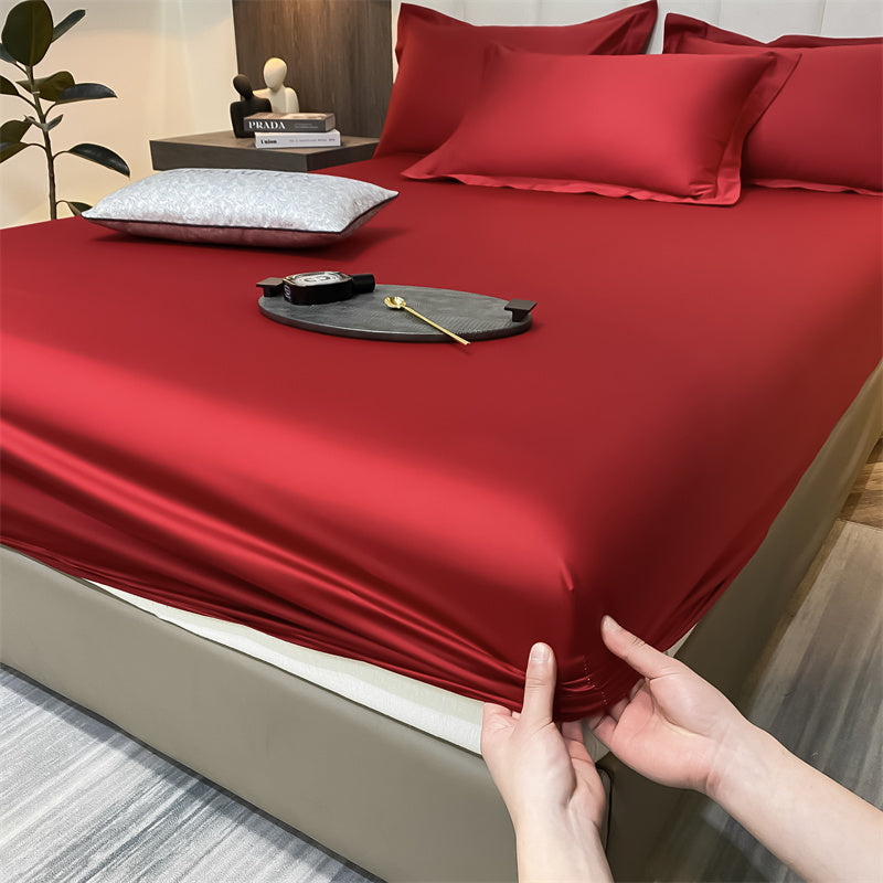 BowLift | CottonLuxe Fitted Sheet | 100% Cotton | Breathable & Skin-Friendly | Perfect Fit with All-Around Elastic