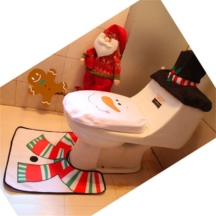 BowLift | FestiveSanta | Santa Bathroom Mat