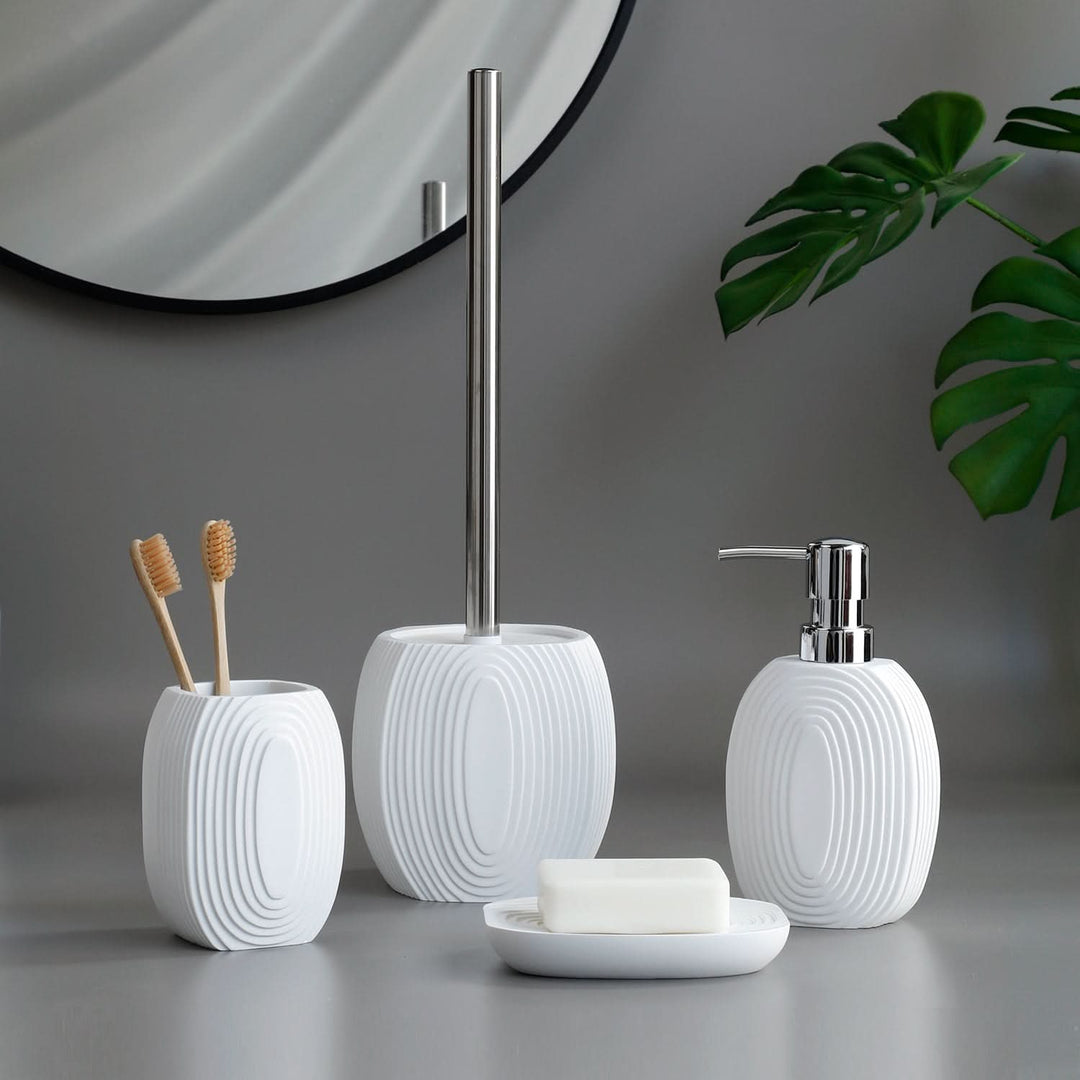 BowLift | BathLux - 4-piece bathroom accessories set