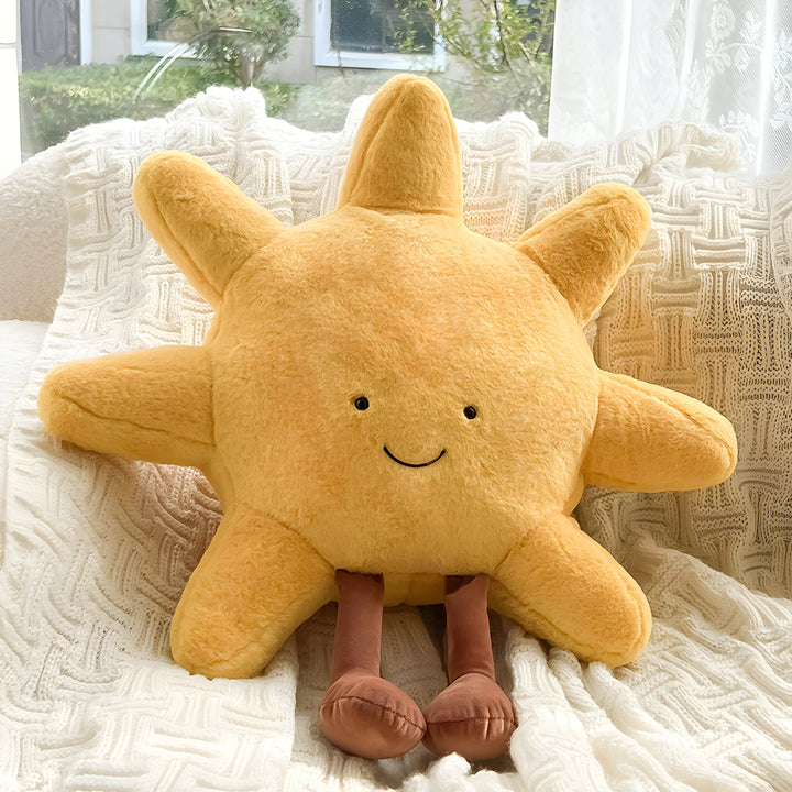 CloudMoon Cushion - Soft Moon and Sun Tatami Cushion | Bowlift