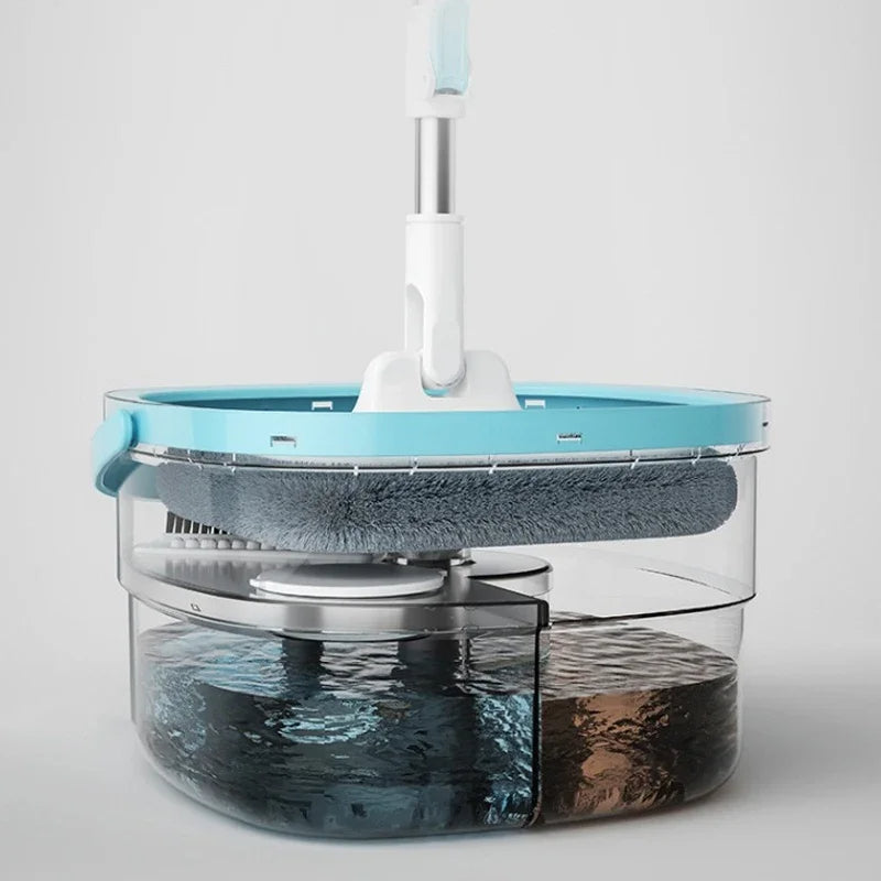 BowLift | Spinning Mop and Bucket Set - Handsfree wring out your mop!