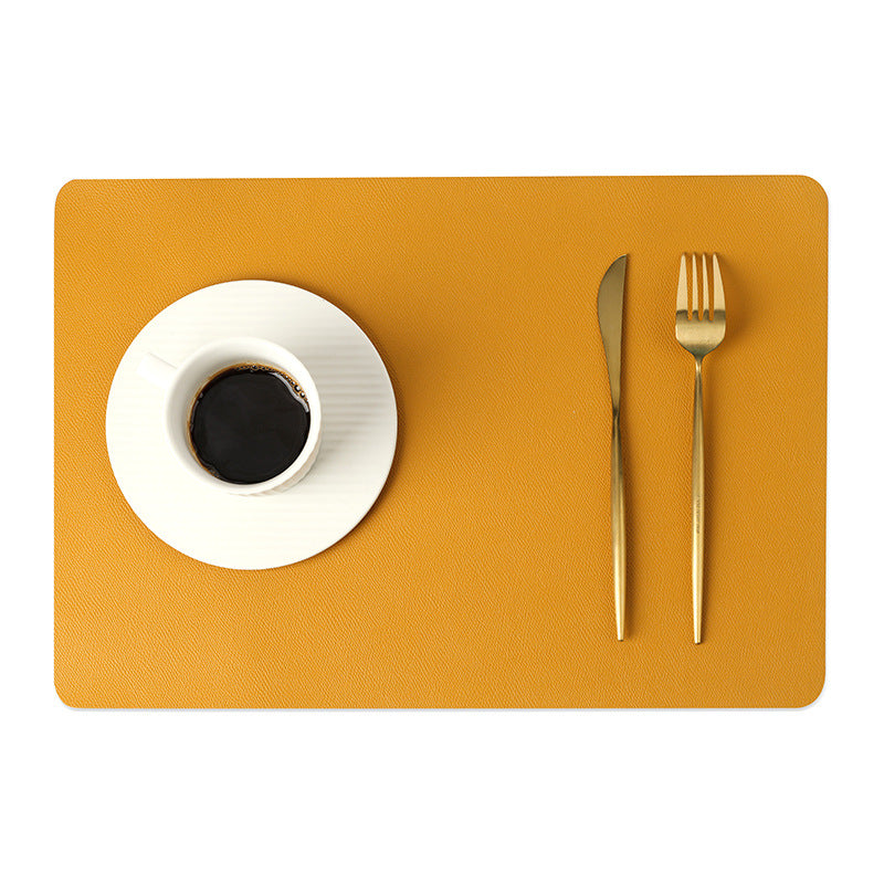 BowLift | Double-layered leather desk mat