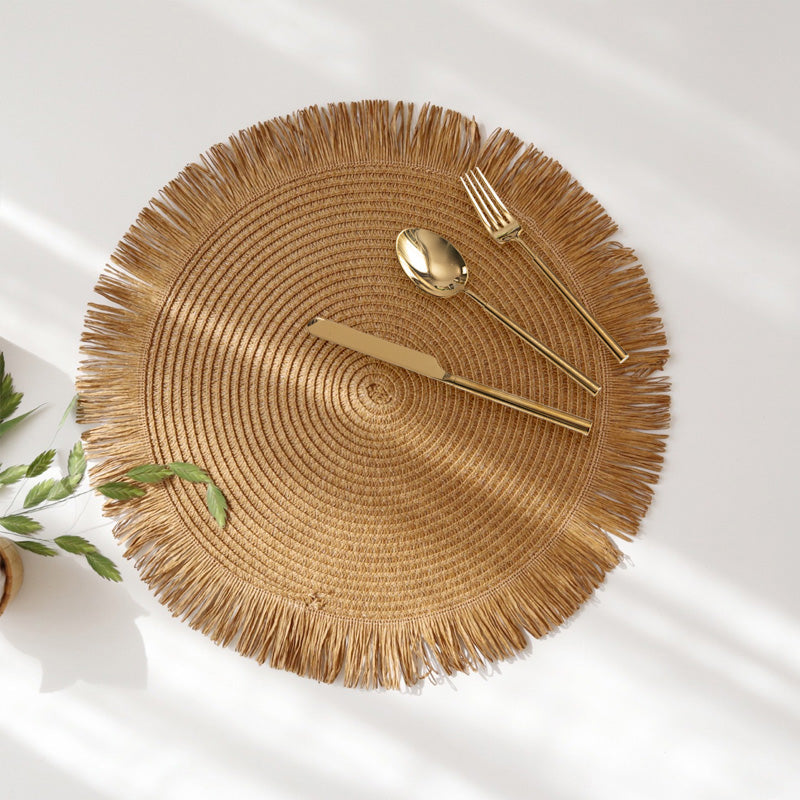 BowLift | ThermoLuxe | Round braided placemats