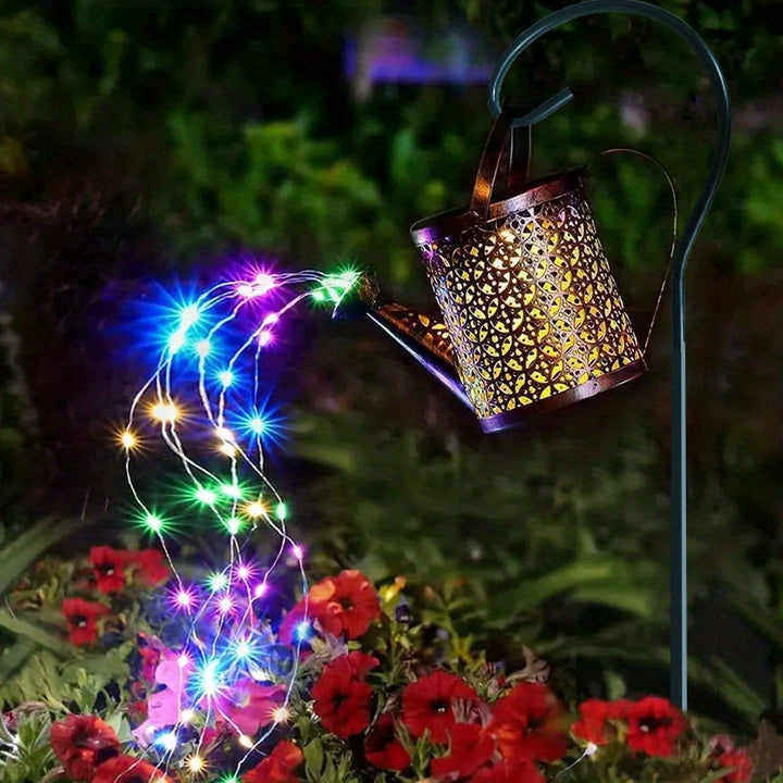 BowLift | Sunny waterfall lamp magic of light in the garden!