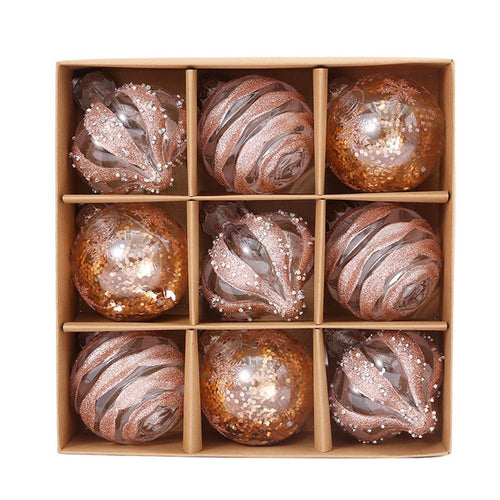 BowLift | GoldElegance | Luxury Golden Christmas Ornaments