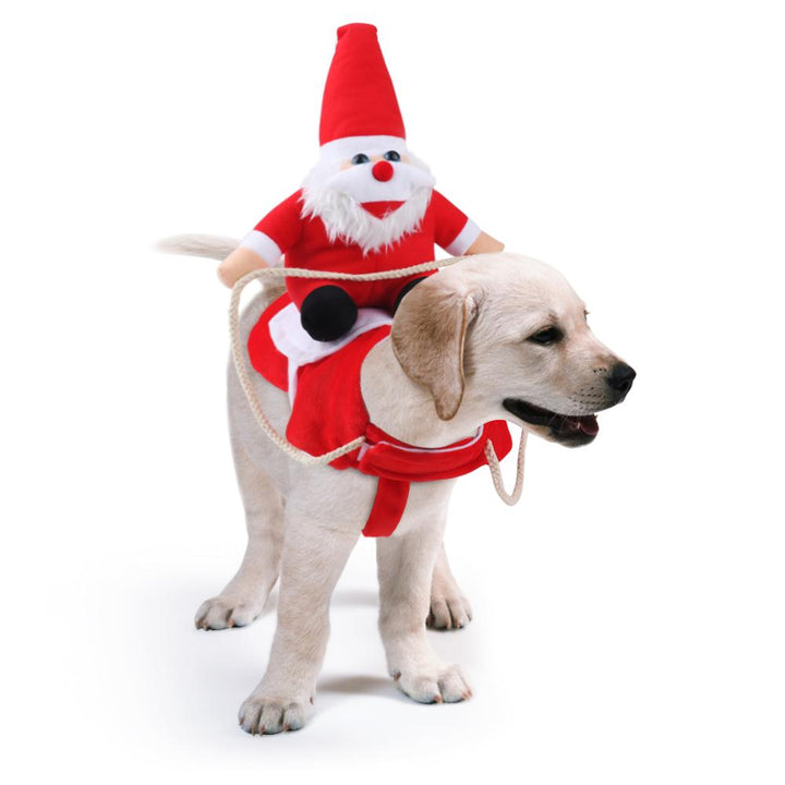 Dog Santa Claus Costume | Bowlift