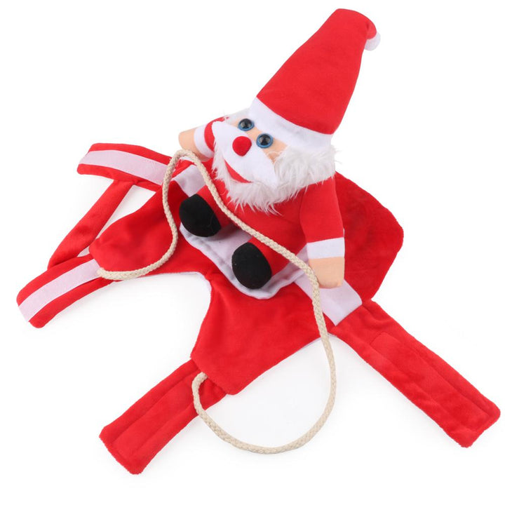 Dog Santa Claus Costume | Bowlift