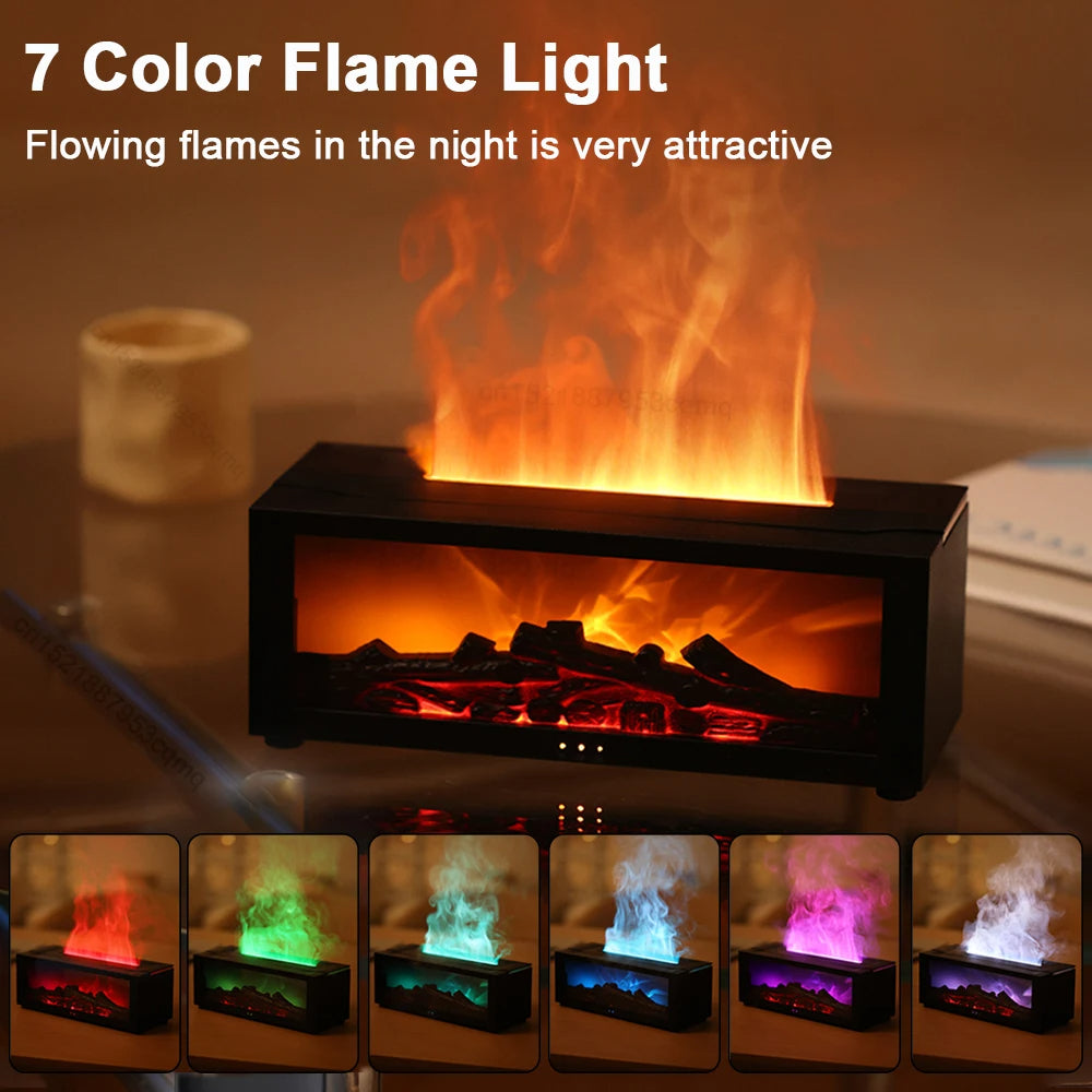 BowLift | Air Humidifier and Air Purifier with Aromatherapy Flame Effect