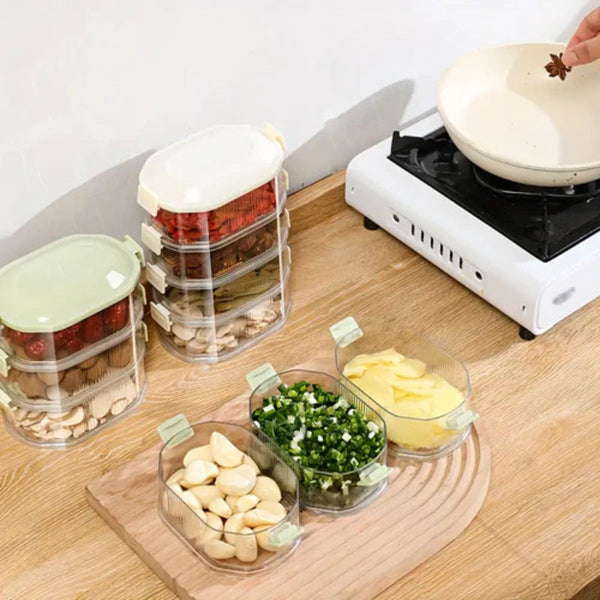 Stackable spice organizers | Elegant, sturdy and functional | Bowlift