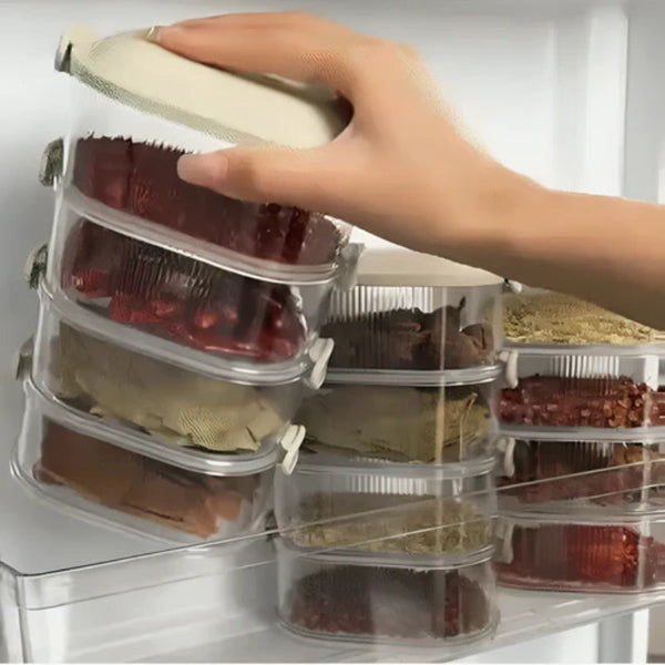 Stackable spice organizers | Elegant, sturdy and functional | Bowlift