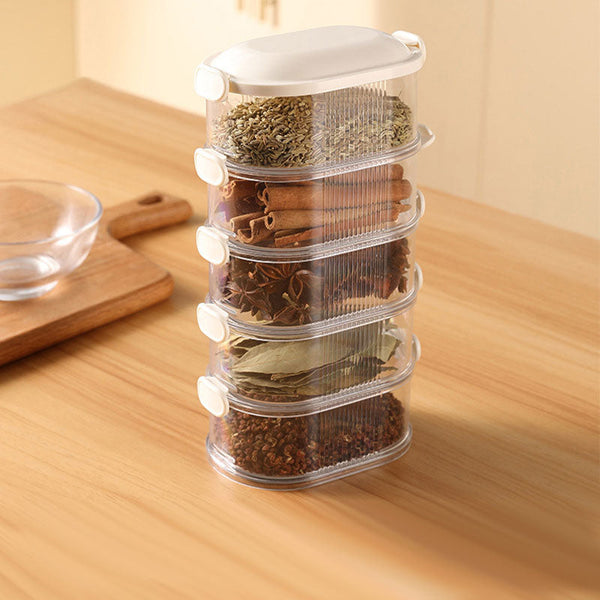 Stackable spice organizers | Elegant, sturdy and functional | Bowlift
