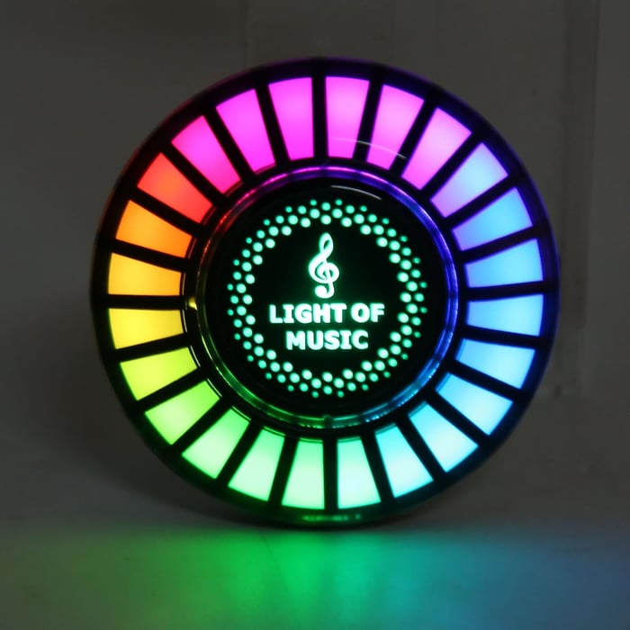 Auto Sound Pickup Light | Portable RGB Fun on the Go | Bowlift