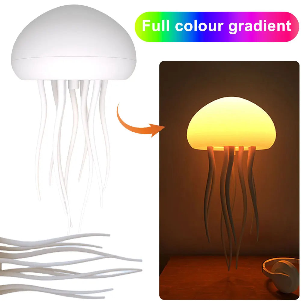 BowLift | Jellyfish Lamp LED Night Light with Voice Control