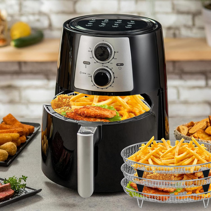 Stackable Air Fryer Racks | Space-saving frying made easy | Bowlift