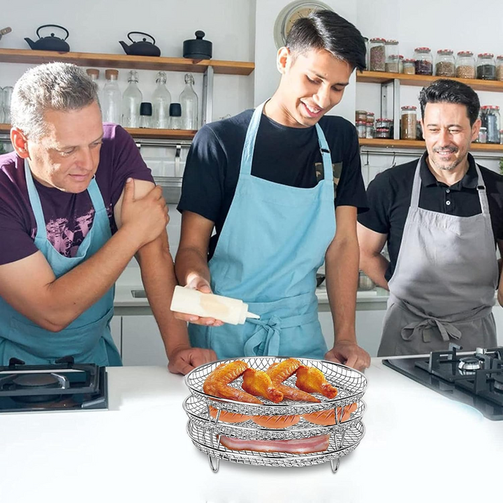 Stackable Air Fryer Racks | Space-saving frying made easy | Bowlift
