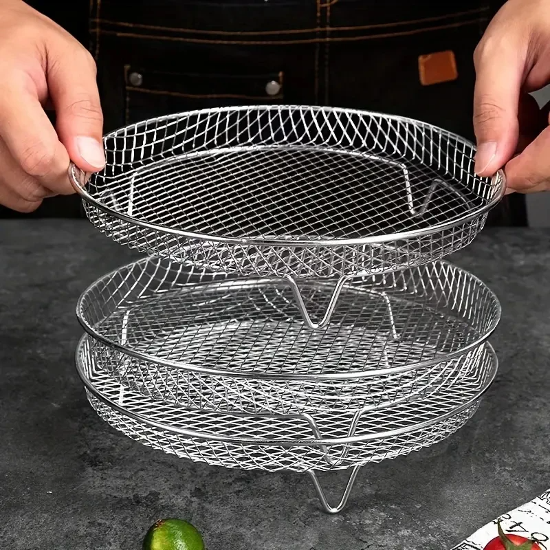 Stackable Air Fryer Racks | Space-saving frying made easy | Bowlift
