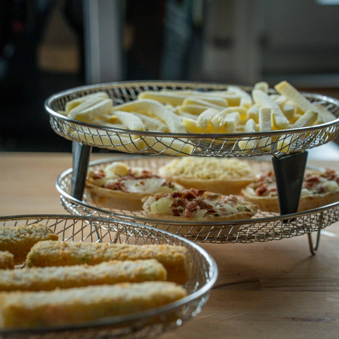 Stackable Air Fryer Racks | Space-saving frying made easy | Bowlift