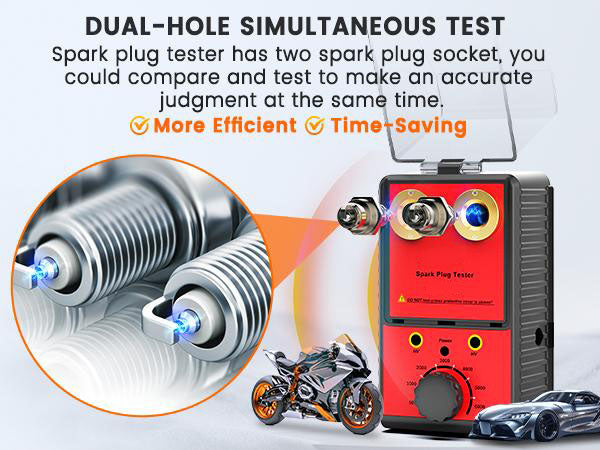 Spark Plug Tester | Double Test Function | Bowlift