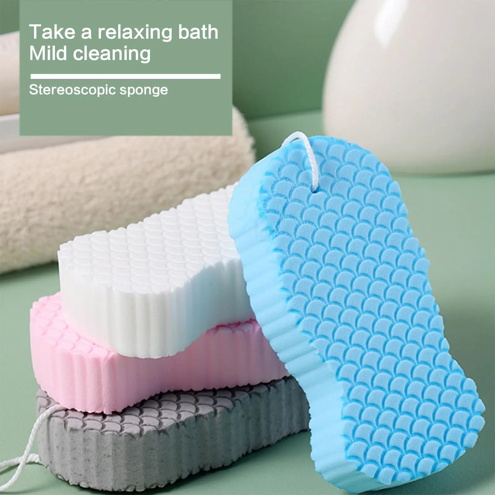 BowLift | Exfoliating Bath Sponge