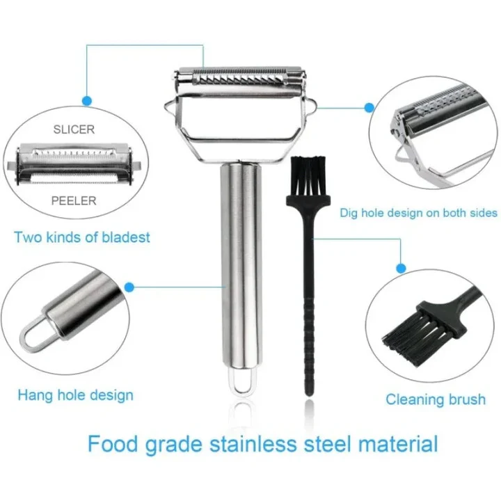 BowLift | Ultra-Sharp Stainless Steel Multifunction Vegetable Slicer