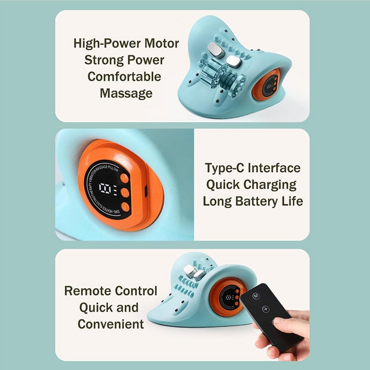 4-in-1-Relief Massager | Correct Posture and Easily Alleviate Muscle Tension | Bowlift
