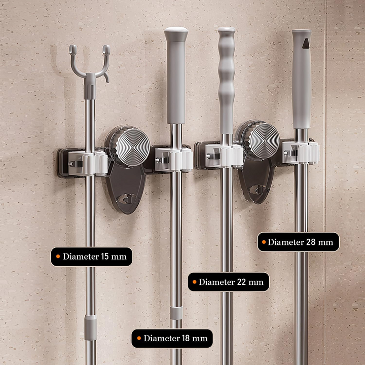 Wall Grip Organization Rack | Slim Hold for Pugs & More | Bowlift