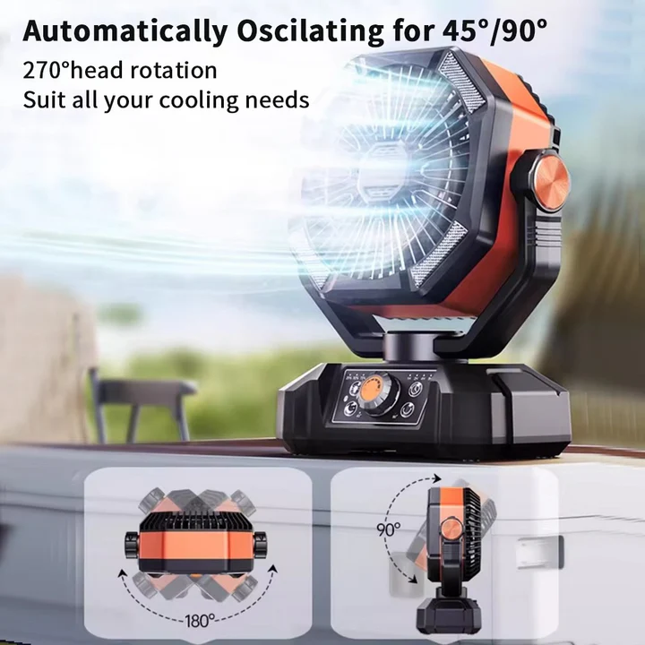 BowLift | Portable Camping Cooling Fan