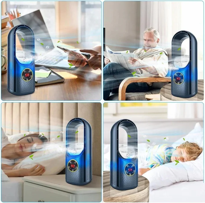 BowLift | Blade-Free Silent Portable Air Conditioner