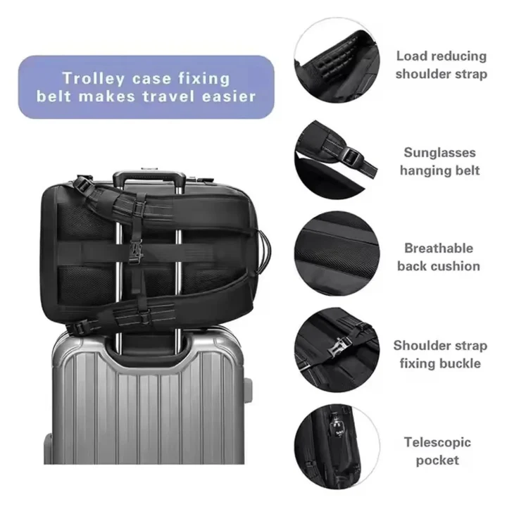 BowLift | Vacuum Travel Backpack