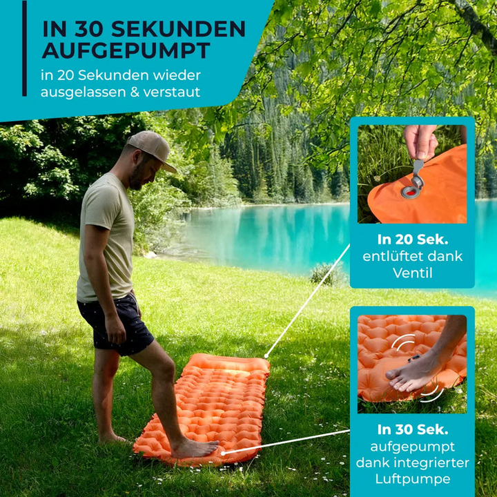 Ultra-light Sleeping Mat | Easy, Comfortable, Stress-free Setup | Bowlift