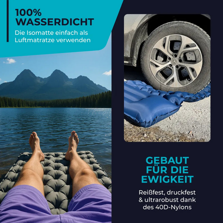 Ultra-light Sleeping Mat | Easy, Comfortable, Stress-free Setup | Bowlift