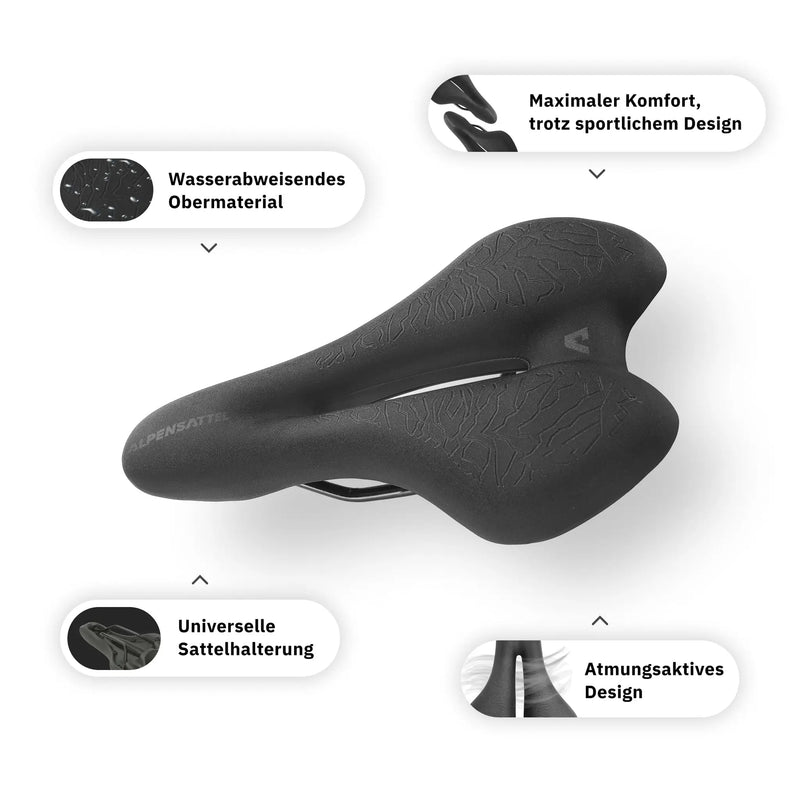 Ergonomic bicycle saddle | No more back and butt pain | Bowlift