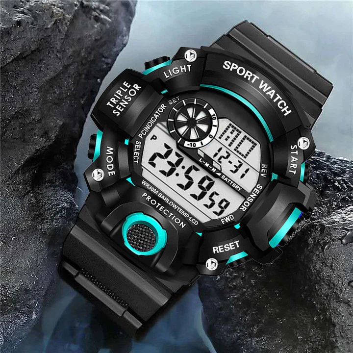 BowLift | Men's Digital Sports Watch