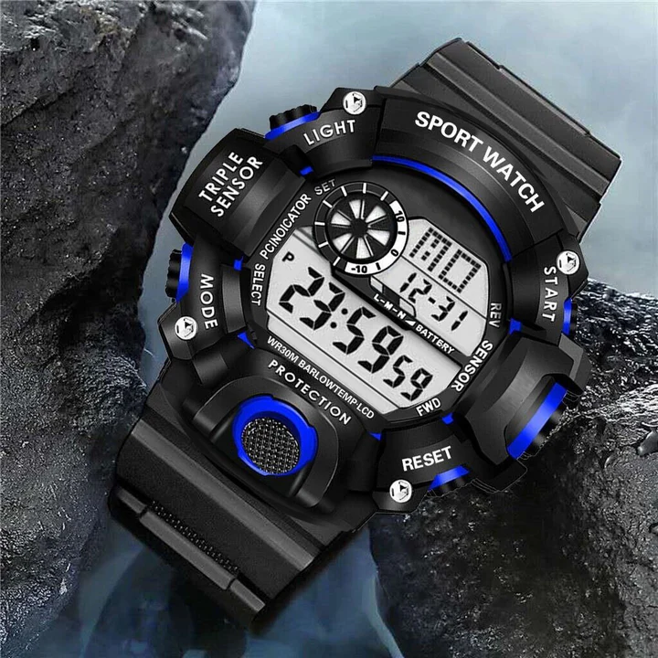 BowLift | Men's Digital Sports Watch