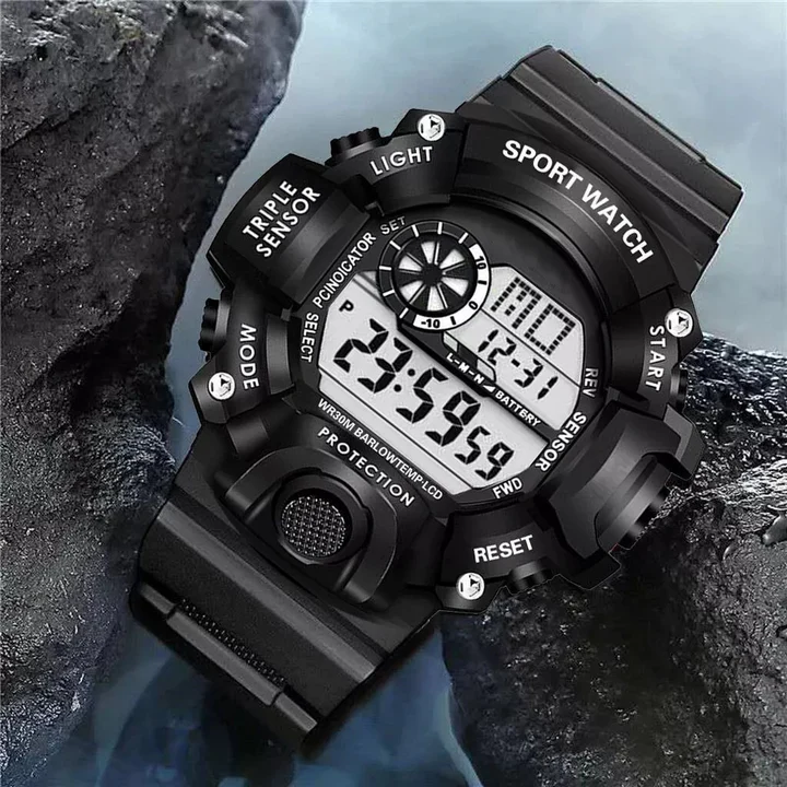 BowLift | Men's Digital Sports Watch