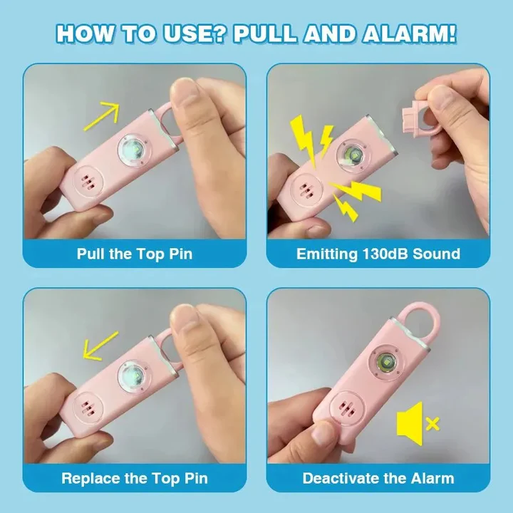 BowLift | Personal Alarm Keychain