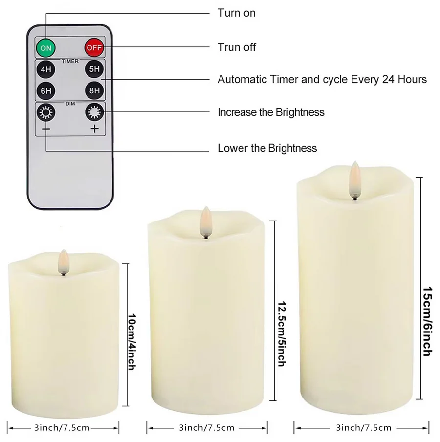 BowLift | Realistic Flameless Candles with Remote