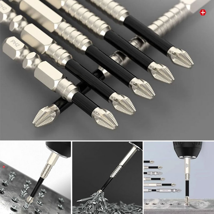 Precision Magnetic Screwdriver Bits | Secure Grip, No Slipping | Bowlift