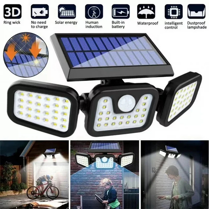 BowLift | Motion Sensor Solar Light for Outdoor Use
