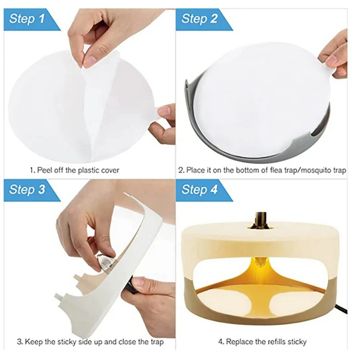 BowLift | Sticky Bed Bug Trap Refill Glue Boards