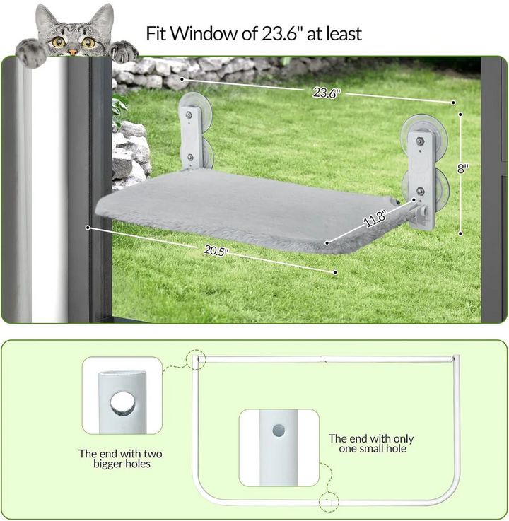 BowLift | Cat Hammock Window