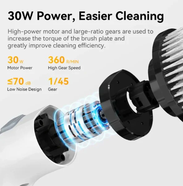 BowLift | Rechargeable Electric Scrubber